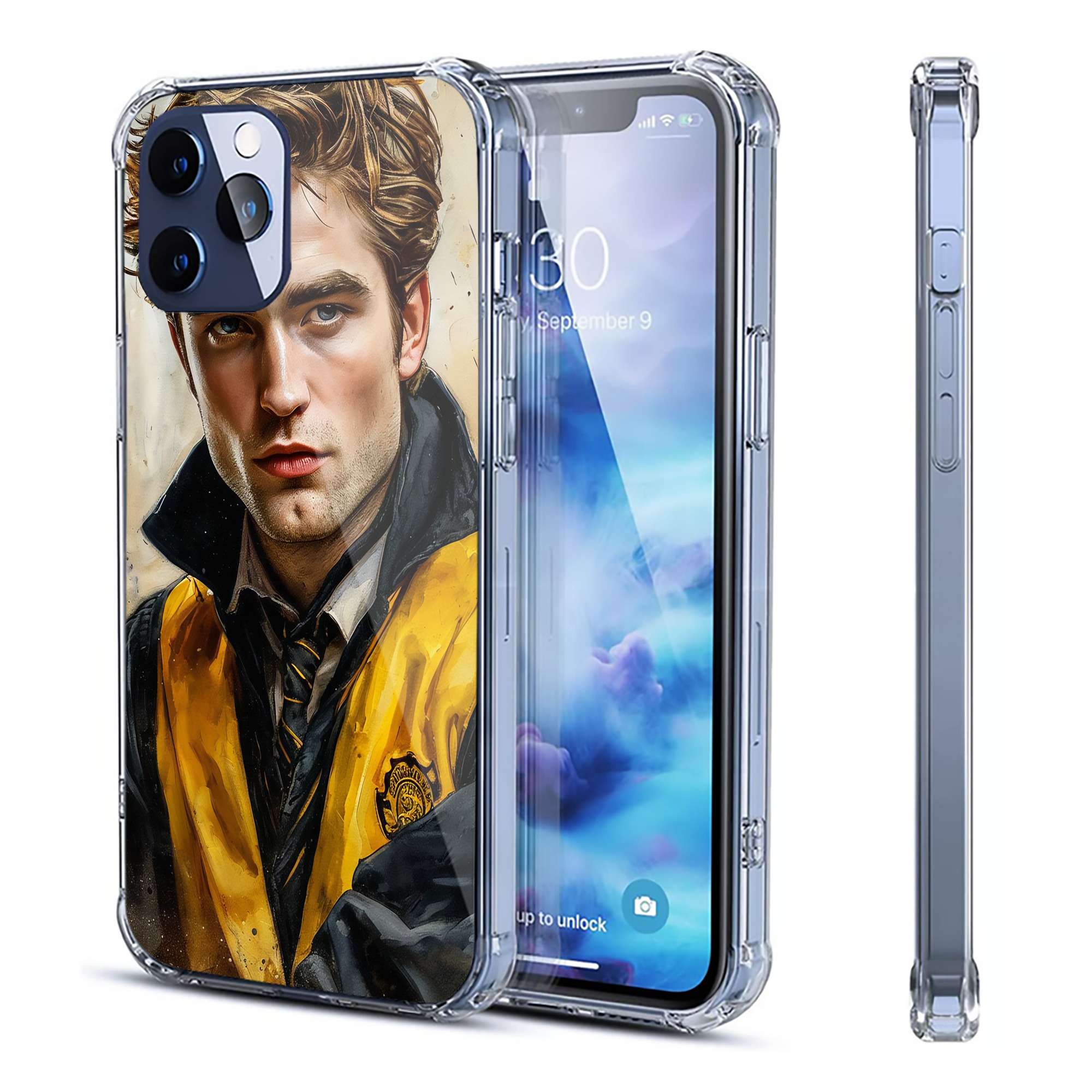 （画像用） Harry Potter ハリー・ポッターシリーズ 【iPhone 12シリーズ対応】透明スマホケース（クリアソフトケース）
